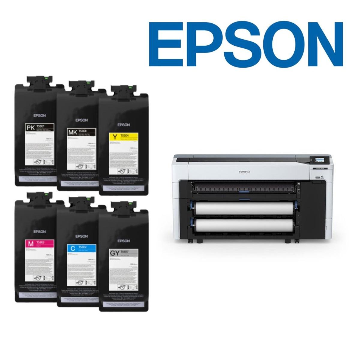 Epson UltraChrome PRO6, T53E, 1.6L Bag Ink