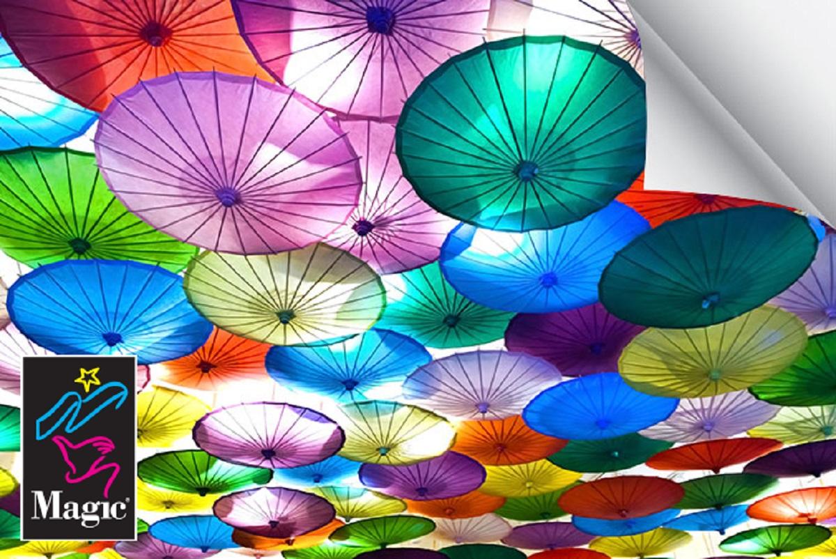 Magic DMCF4HP - Clear Polyester Film w/ Interleaf Paper, Gloss, 36