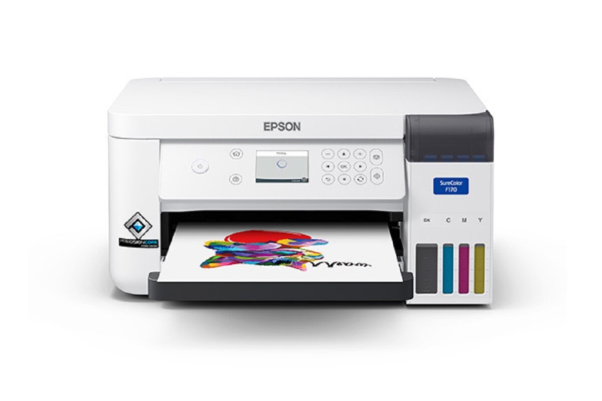EPSON SureColor F170 DyeSublimation Printer Shades of Paper